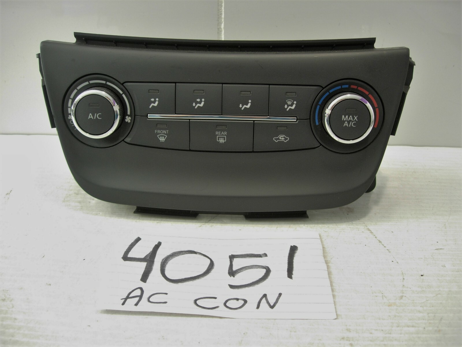 15 16 Nissan Sentra AC Heater Control Panel Used Stock #4051-AC 