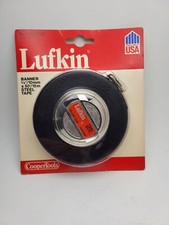 Vintage Lufkin Yellow Clad 15m 50ft. Measuring Tape Model HW223ME.