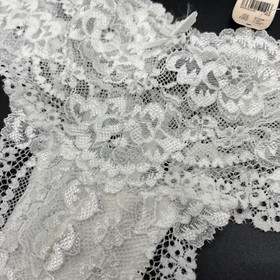 Vtg 2007 NEW Victoria's Secret Large Sexy Little Things Thong Panty White Lace