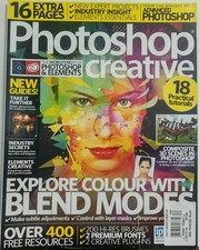 Photoshop Creative UK Issue 134 Explore Colour With Blend Modes FREE SHIPPING sb