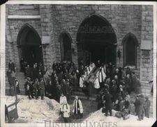 1930 Press Photo Most Rev. Charles P. Anderson buried at St James Cathedral
