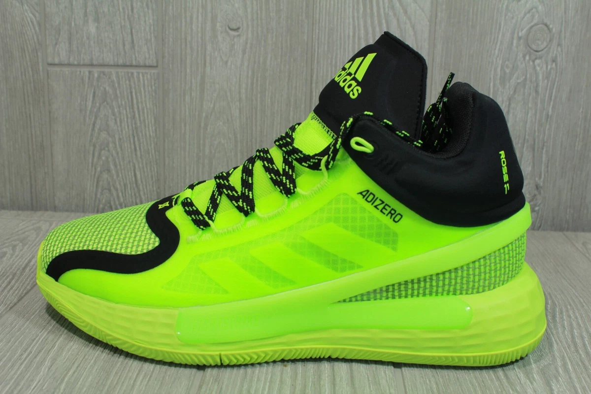 Adidas D Rose 11 Mens FU7405 Signal Green Adizero Basketball Shoes 8.5 9 10 eBay