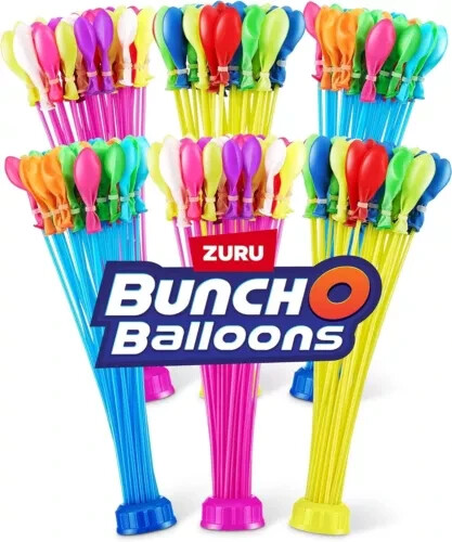 Lot De 6 Ballons D'Eau Réutilisables – Auto-Obturants, Silicone, Remplissage Rapide – Jeux De Piscine, Plage, Jardins