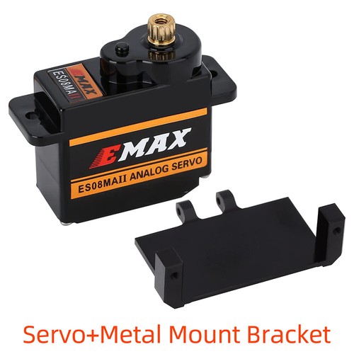 Emax ES08MA II Servo 12g 15T Metal Gear Analog Servo for RC Car Axial SCX24 - Picture 18 of 23