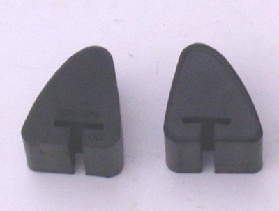 57 1957 FORD CAR LOWER CONTROL ARM BUMPERS NO STUD STYLE NEW