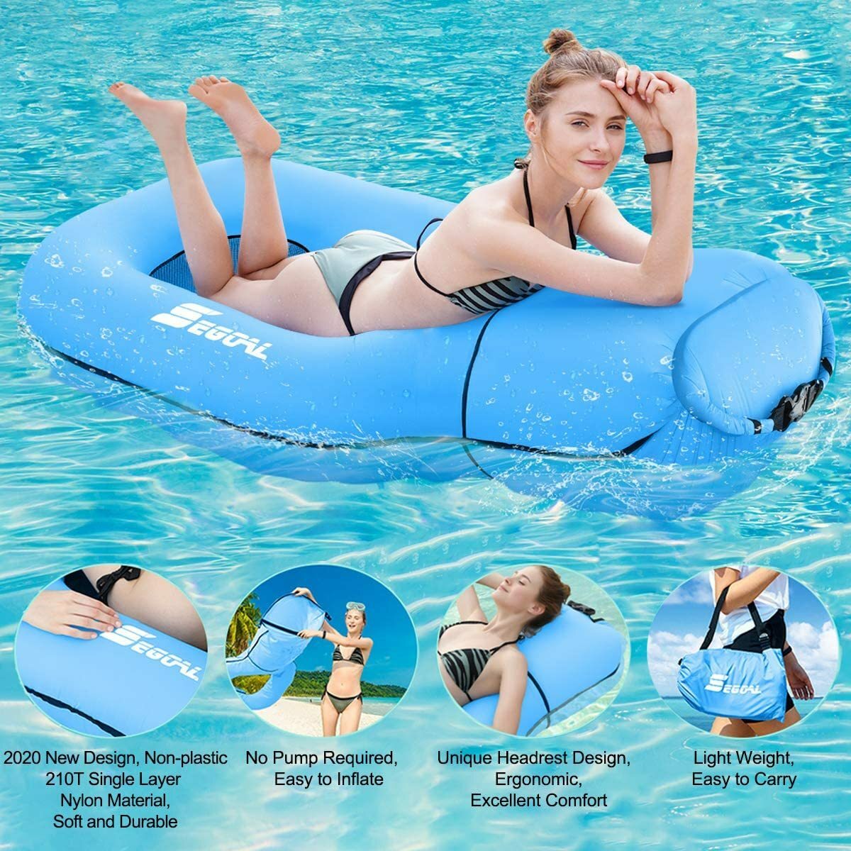 4 seater inflatable pool