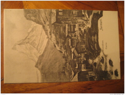 ZERMATT Matterhorn Cervin Mountain Mountains Post Card VALAIS Wallis Switzerland