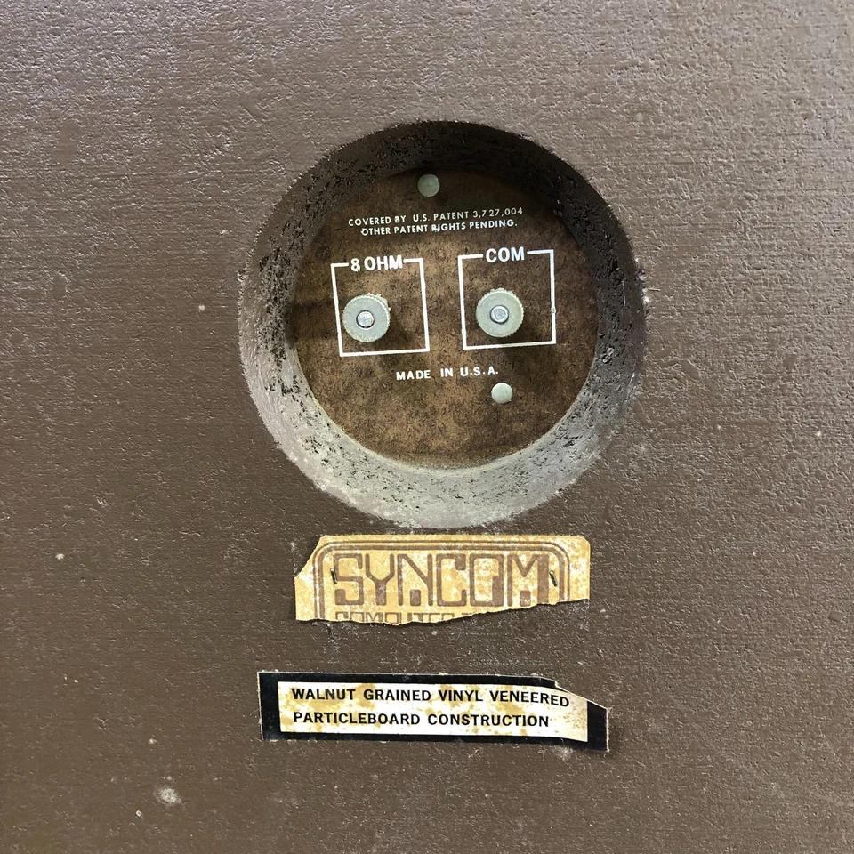 Par de Altavoces Bose/Sonic Art SA-20 De Colección Grano Madera - ¡FUNCIONA! Foto 4 de 4