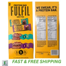 (18 PACK) FULFIL Vit & Protein Bars, Choco Salted Caramel & Choco Peanut Caramel