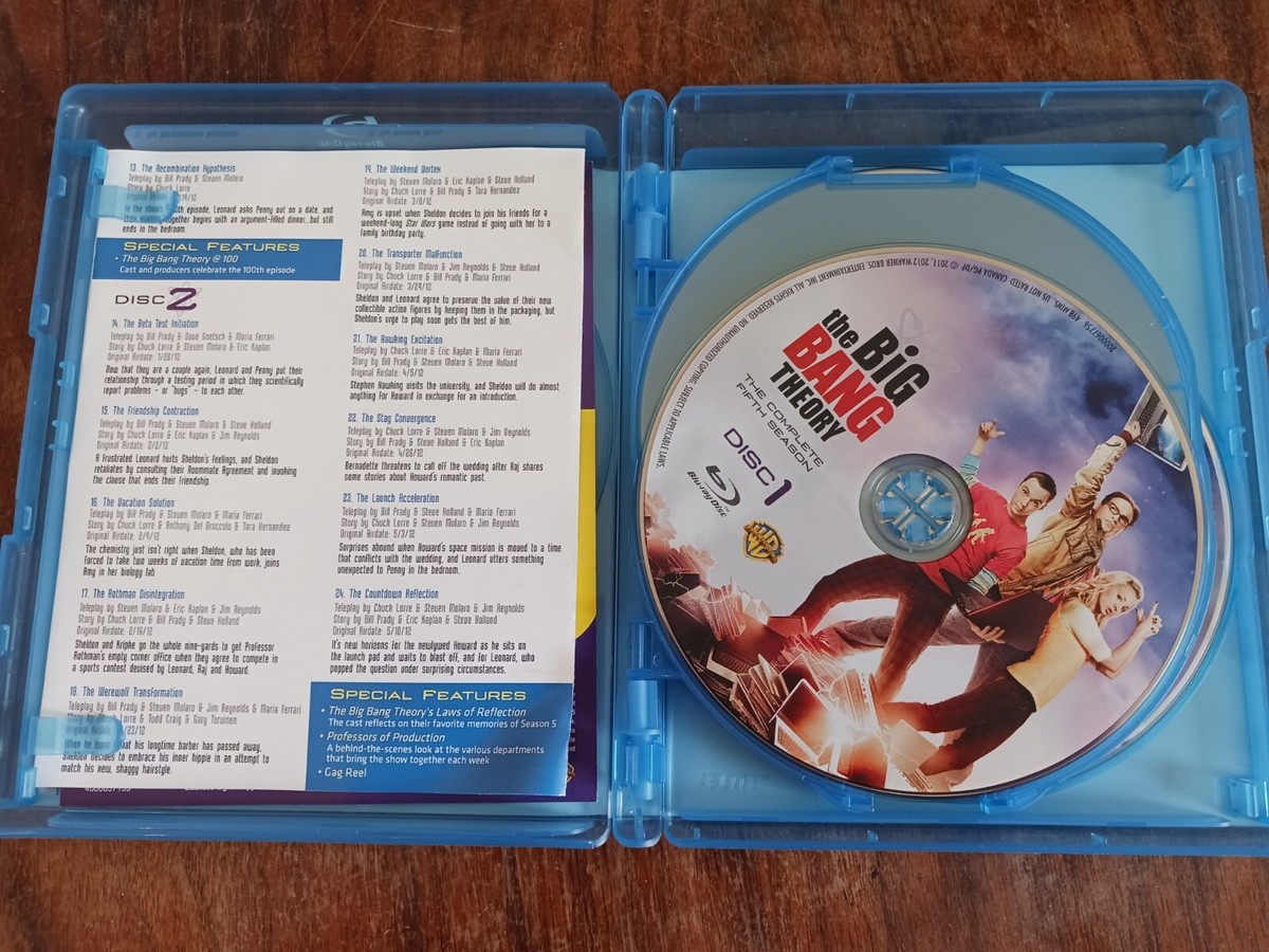 The Big Bang Theory: The Complete Fifth Season (Blu-ray/DVD, 2012