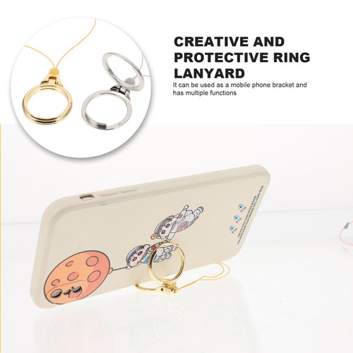 4 Pcs Mobile Phone Lanyard Stand Wrist Straps for Security Cell Rope - 第 6/12 張圖片