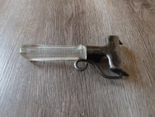 COLLECTIBLE PYREX NO. 10  GLASS  PAN CASSEROLE DETACHABLE HANDLE