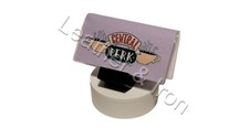 Friends Central Perk Coffee Shop Design Vinyl Checkbook Cover