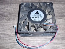 Delta Electronics FFC1212DE Computer Case Fan 5115H 6-pin DC 12-Volt 3.00A 120mm
