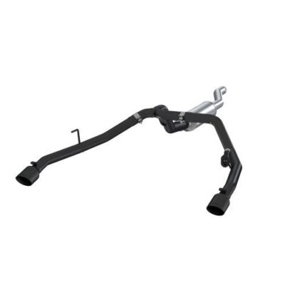 MBRP S5538BLK Armor BLK 2.5'' Cat-Back Exhaust System - Dual Rear Exit NEW