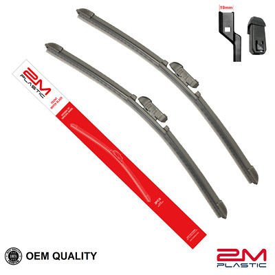 Front Windshield Wiper Blades For BMW 530i 530i xDrive 2017 - 2020 19'' 26''