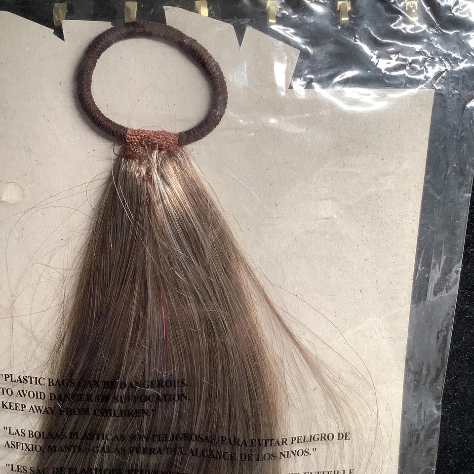 Pelucas Paper Magic Group 2004 pelo de pony cae disfraz de Halloween NUEVO Foto 3 de 4