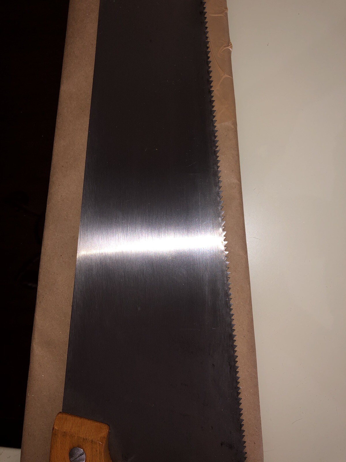 Disston Townsman Antique Saw Visible Etch 8pt 26 in Crosscut Restore