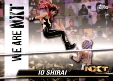 2021 Topps WWE NXT - We Are Nxt Io Shirai #NXT-21