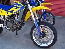 R&G Racing Black Fork Protectors For 2006-2009 Husqvarna SM610