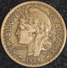 1924 Togo 50 Centimes VF