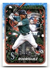 2024 Topps Holiday Baseball - Base -Julio Rodriguez #H153