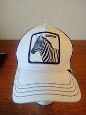 ORIGINAL GOORIN BROS ANIMAL FARM TRUCKER HAT ZEBRA EXTREME SNAPBACK