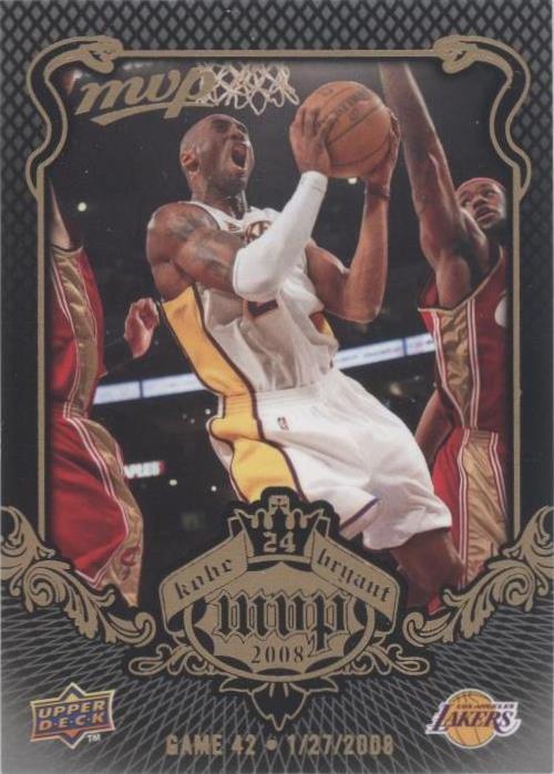 2008-09 Upper Deck MVP - Kobe Bryant/LeBron James #KB-42 for sale