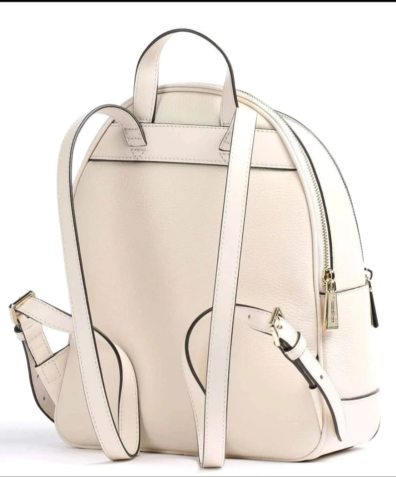 Michael Kors Brooklyn Medium Pebbled Leather Backpack New Without Tags - Image 4 of 4