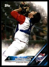 Jacob Nottingham 2016 Topps Pro Debut #6 Stockton Ports MLB READ FREE SHIPPING
