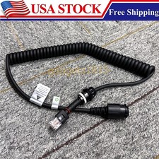 For Motorola 3075336B10 Keypad DTMF Mic HMN4079 Replacement Cable Cord APX XTL