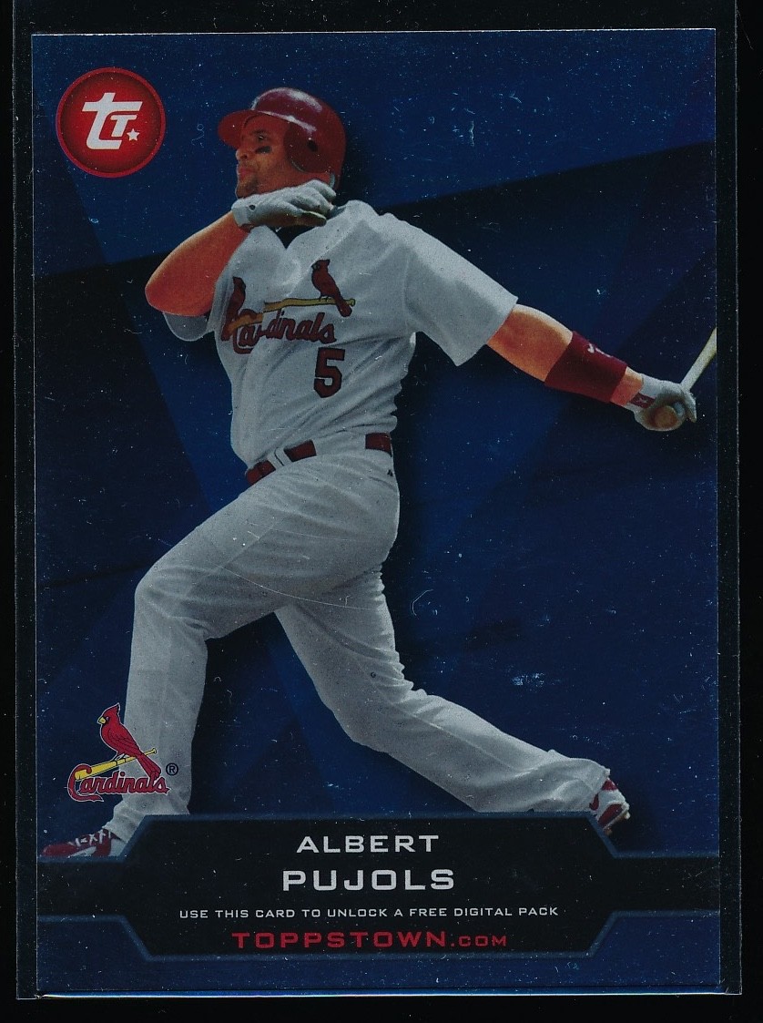 2011 Topps Town Albert Pujols #TT-50