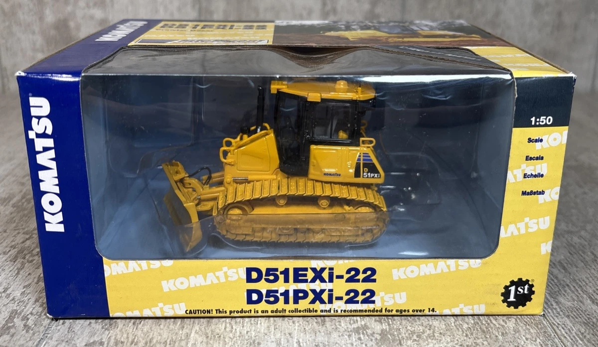 Литые модели Dozers Komatsu желтые литые и игрушечные транспортные