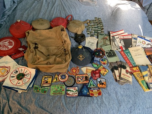 Vintage Boy Scout Lot.  Everything You See In The Pics (Y)