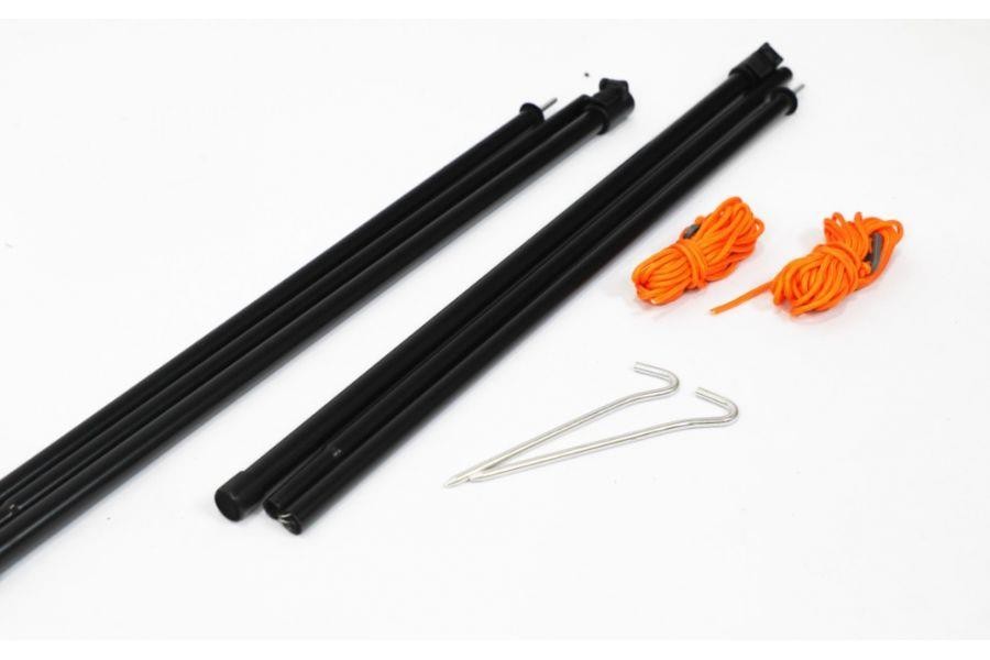 Vango Adjustable Steel King Poles 180-220cm Tent Canopy Pair - Image 2
