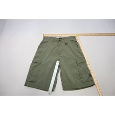 Boy Scouts of America Cargo Shorts Mens Adult Small Green Nylon Centennial