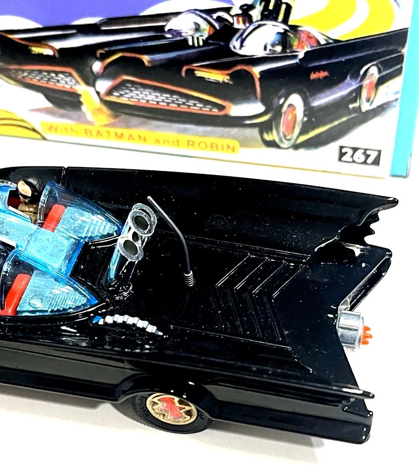 Corgi 1966 Batmobile with Batman and Robin Figures New - Image 3 of 4
