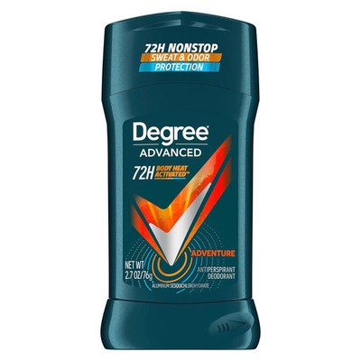 Degree Men Antiperspirant Deodorant Adventure 72-Hour Sweat and Odor Protection