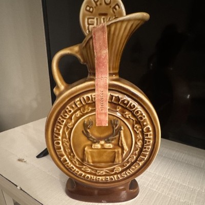Jim Beam 1968 Kentucky Straight Bourbon Whiskey Centennial Decanter Bottle