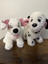 Vintage 101 Dalmatians Plushes Lot Of 2 Penny And 1 More Disney Puppies