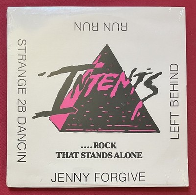 INTENTS~ROCK THAT STANDS ALONE LP (1987) RARE PRIVATE FL HARD ROCK GLAM AOR
