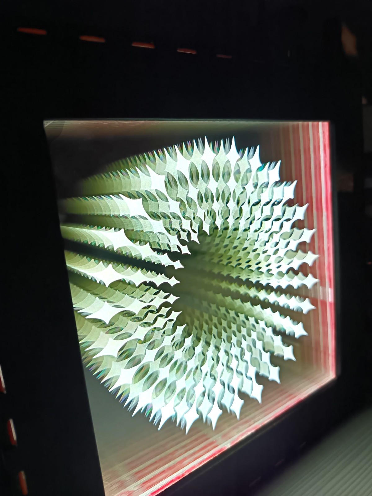 Infinity Mirror Lampada da Comodino LED 3D - Arredamento Design Unico