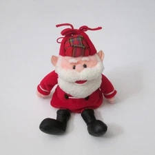 Stuffins Skinny Santa Talking Plush Rudolph Red Nosed Reindeer 2000  See Video