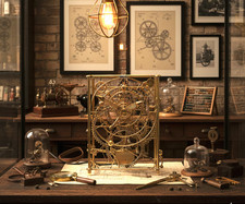 Kinetico 6 Man Animated Clock by Gordon Bradt Studios - Action Video