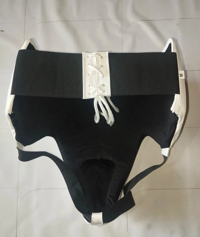 Protetor de virilha Winning Boxing personalizado CPS-500 branco - corte padrão - Imagem 2 de 4