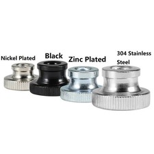 Knurled Thumb Nuts Stainless steel, Steel Hand Tighten Nuts M3 M4 M5 M6 M8 - M12