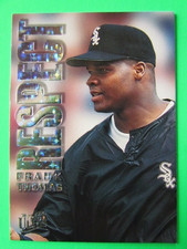 Embossed 1996 Fleer Ultra Respect Frank Thomas #9 of 10 HOF Low $hip F0239