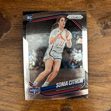 Panini 2025 Prizm WNBA Sonia Citron RC #122 Washington Mystics