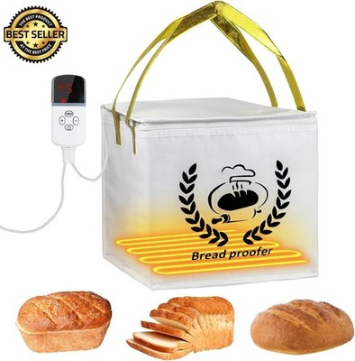 Bread Proofing Box 80-150°F Precise Temp Control W/ Timer Sourdough Warming Mat