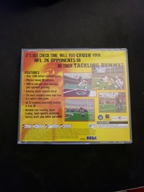 NFL 2K (Sega Dreamcast, 1999)